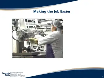 Slide 51: Making the Job Easier