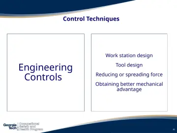 Slide 61: Engineering Controls