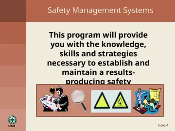 Slide 4: Safety Management Systems