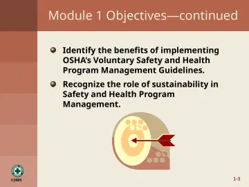 Slide 12: Module 1 Objectives—continued