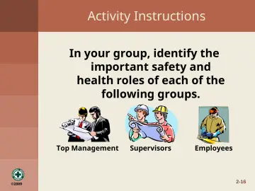 Slide 16: Activity Instructions
