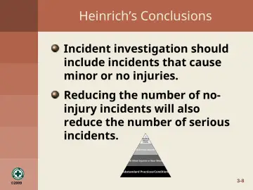 Slide 8: Heinrich’s Conclusions
