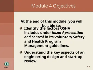Slide 2: Module 4 Objectives