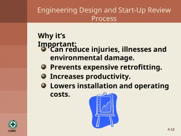 Slide 12: Engineering Design and Start-Up Review