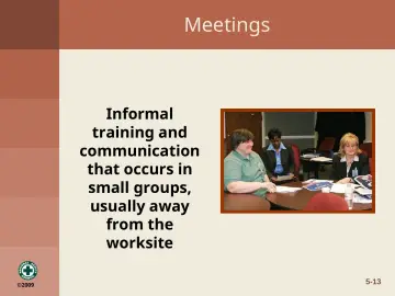 Slide 13: Meetings