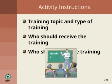 Slide 21: Activity Instructions
