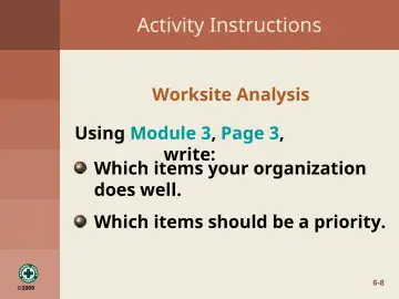 Slide 8: Activity Instructions