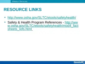 Slide 42: RESOURCE LINKS