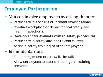 Slide 52: Employee Part icipat ion