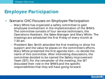 Slide 53: Employee Part icipat ion