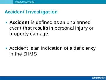 Slide 6: Accident I nvest igat ion