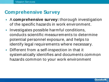 Slide 25: Comprehensive Survey