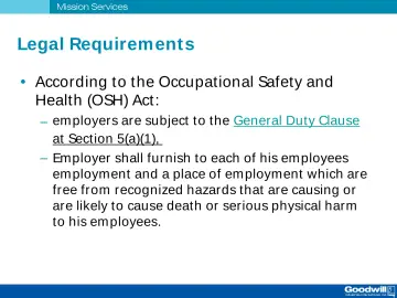 Slide 30: Legal Requirement s