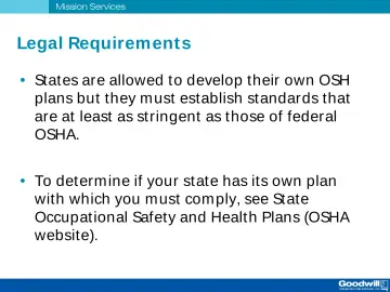 Slide 31: Legal Requirement s