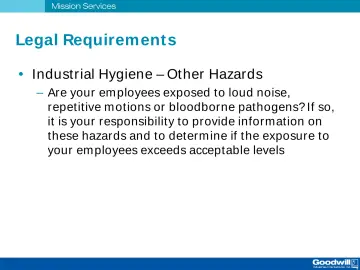 Slide 37: Legal Requirement s