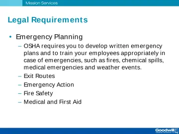 Slide 41: Legal Requirement s