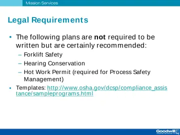 Slide 45: Legal Requirement s