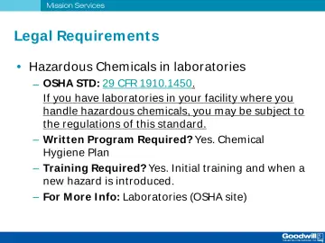 Slide 59: Legal Requirement s