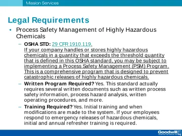 Slide 60: Legal Requirement s