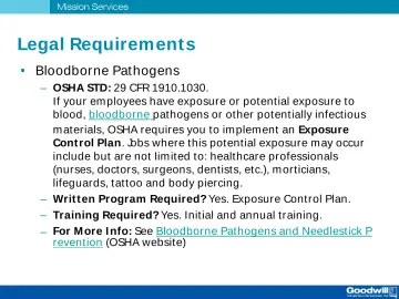 Slide 63: Legal Requirement s