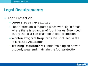 Slide 68: Legal Requirement s