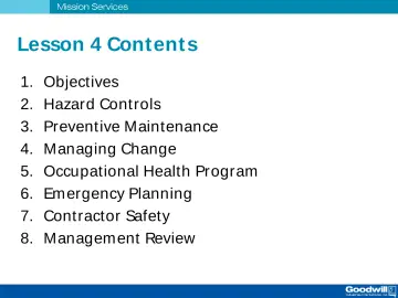 Slide 3: Lesson 4 Cont ent s