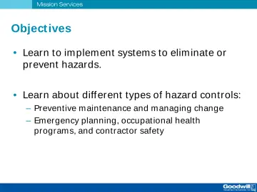 Slide 4: Object ives