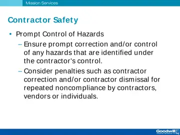 Slide 49: Contract or Safet y