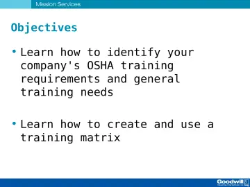 Slide 4: Objectives