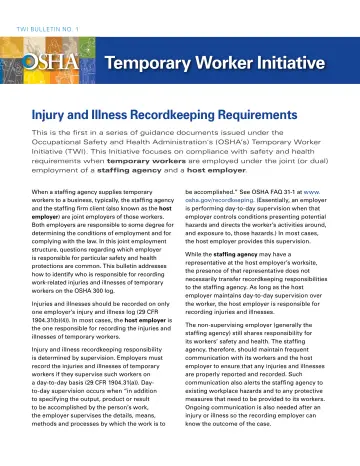 Page 1: Temporary Worker Initiative