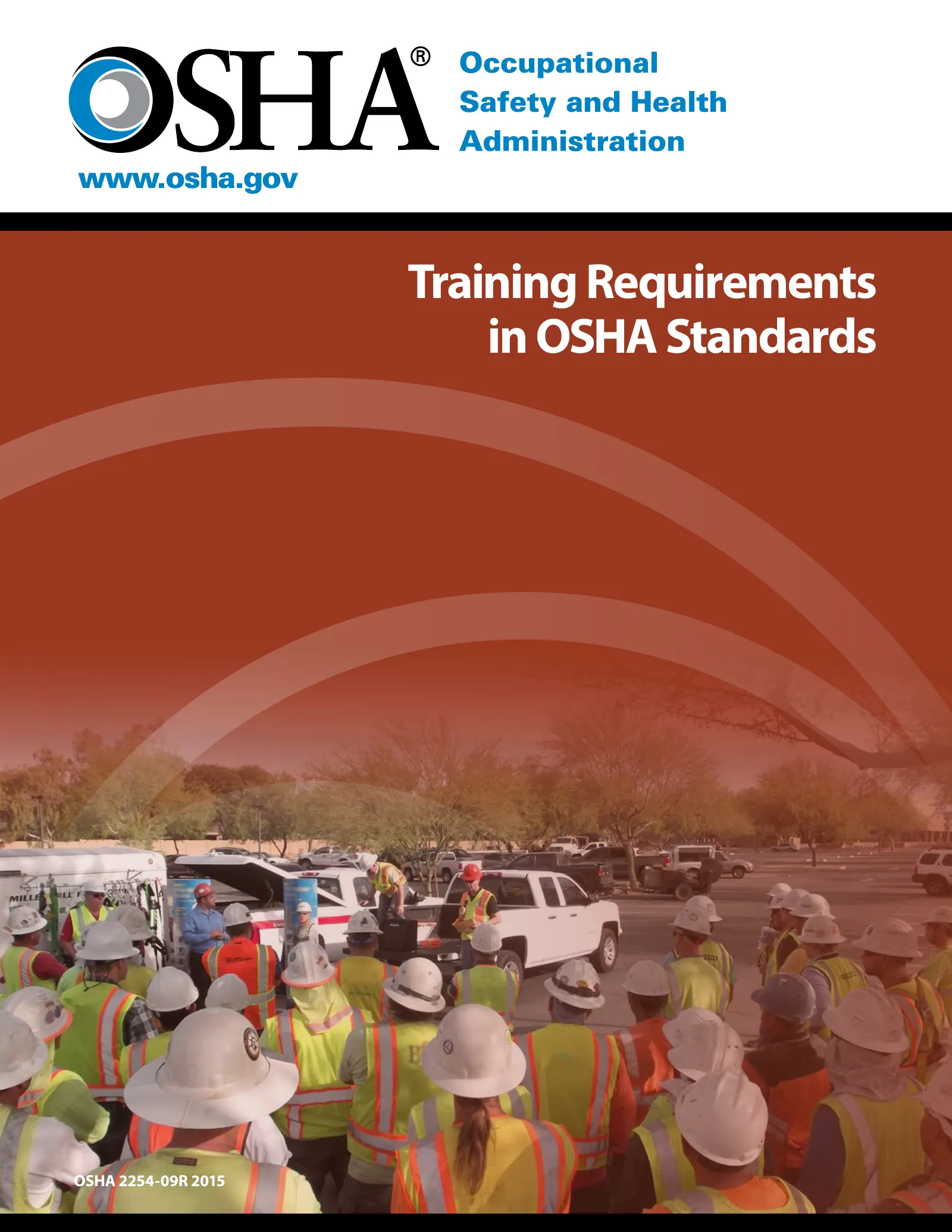 Training Requirements in OSHA Standards (OSHA 2254), page 1: Training Requirements in OSHA Standards