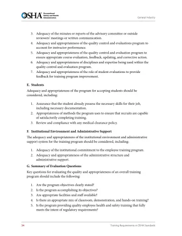 Page 46: 3. Adequacy of the minutes or reports of the advisory committee or outside reviewers’…