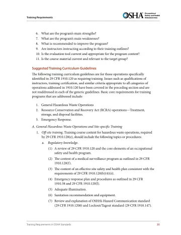 Page 47: 6. What are the program’s main strengths?