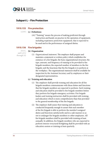 Page 68: Subpart L – Fire Protection
