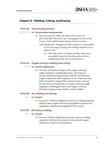 Page 79: Subpart Q – Welding, Cutting, and Brazing