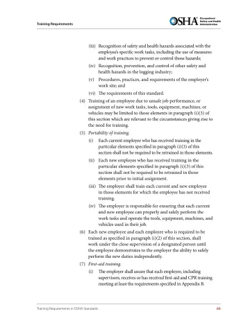 Page 81: (iii) Recognition of safety and health hazards associated with the employee’s specific…