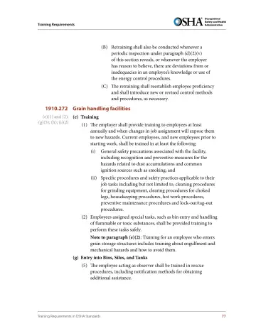 Page 89: (B) Retraining shall also be conducted whenever a periodic inspection under paragraph…