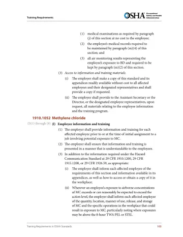 Page 115: (1) medical examinations as required by paragraph