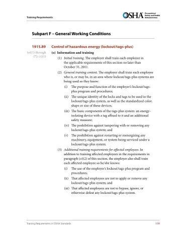 Page 131: Subpart F – General Working Conditions