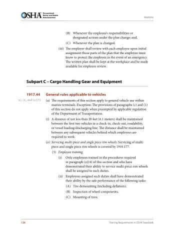 Page 150: Subpart C – Cargo Handling Gear and Equipment