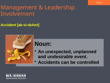 Slide 7: Management & Leadership Involvement