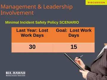 Slide 16: Management & Leadership Involvement