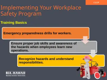 Slide 26: Implementing Your Workplace Safety Program