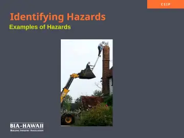 Slide 37: Identifying Hazards