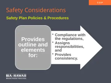 Slide 19: Safety Considerations