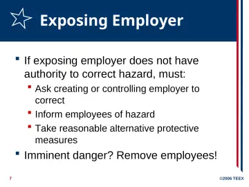Slide 7: Exposing Employer