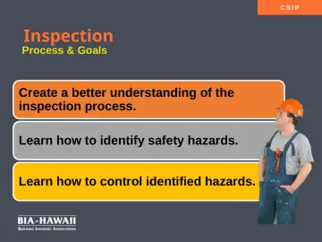 Slide 3: Inspection