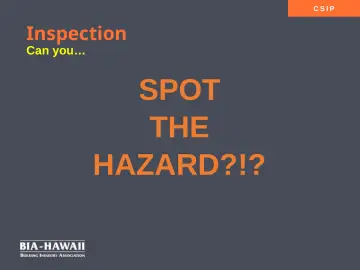 Slide 25: Inspection