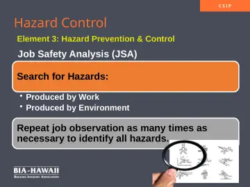 Slide 17: Hazard Control