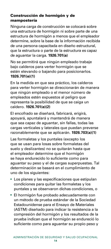 Page 16: Construcción de hormigón y de mampostería